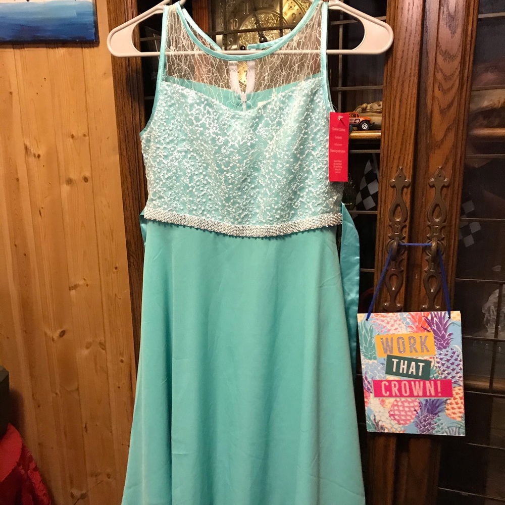 Green dress
